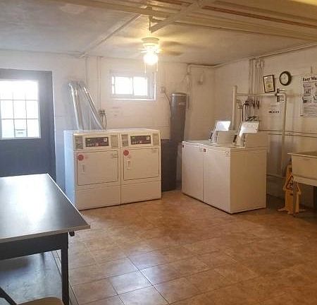 Sample of basement laundry room