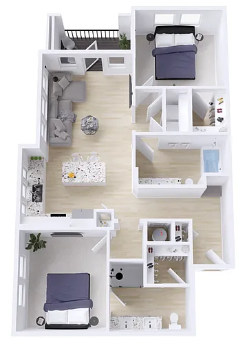 Floor plan B2