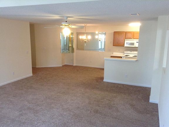 Dining area from living room