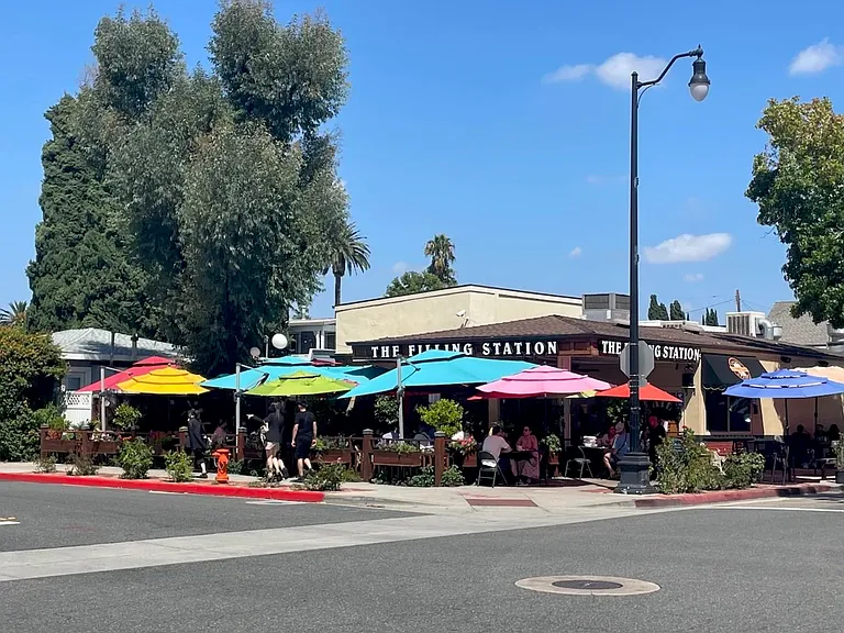 The filling station restaurant