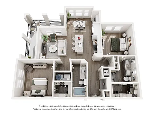 Floor plan B3