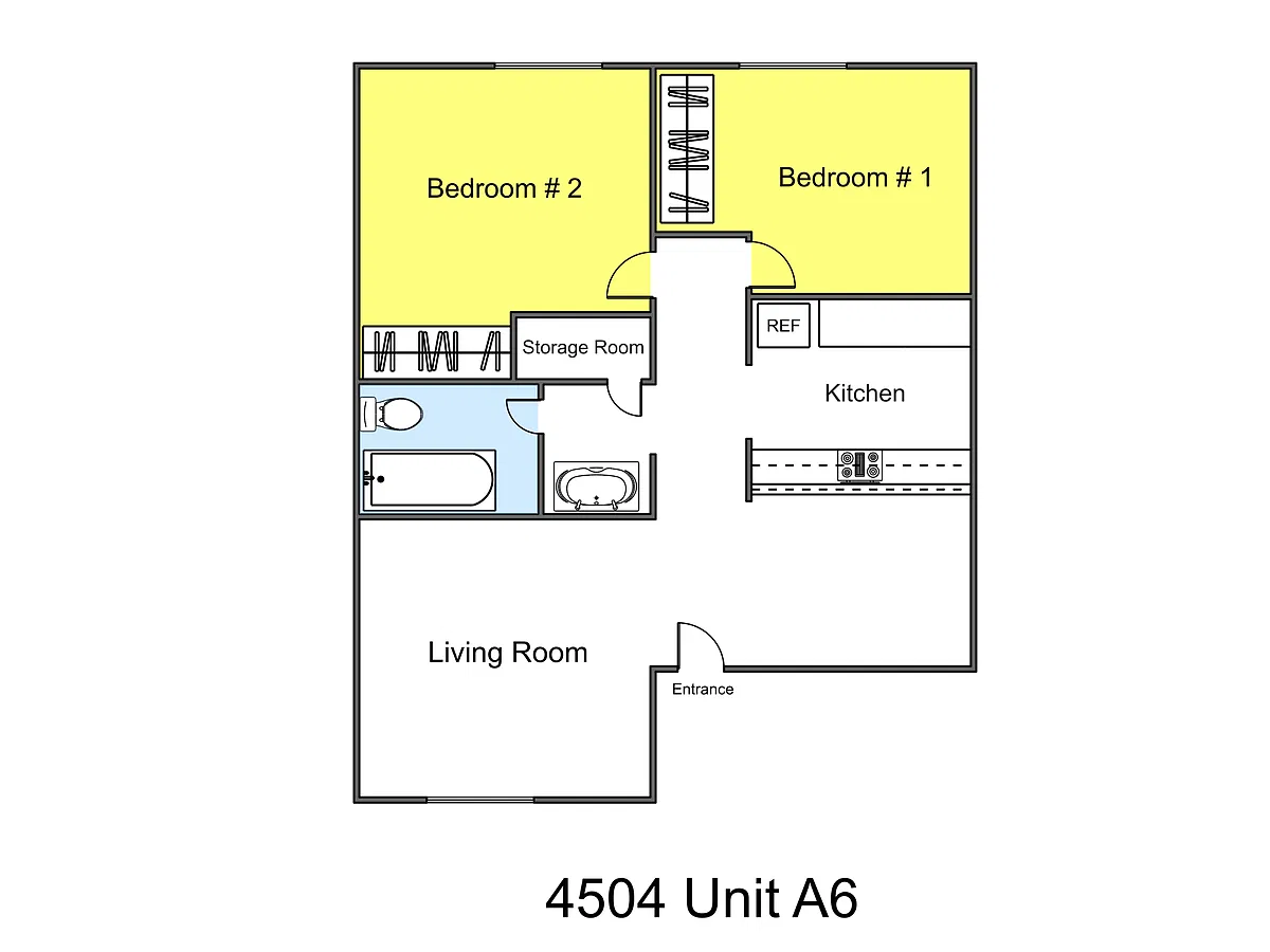 Floor plan A6