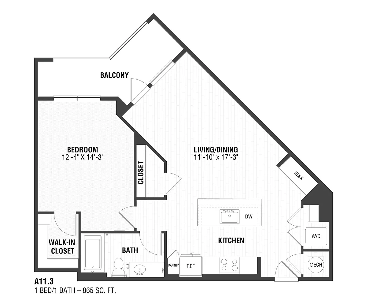 Floor plan A113