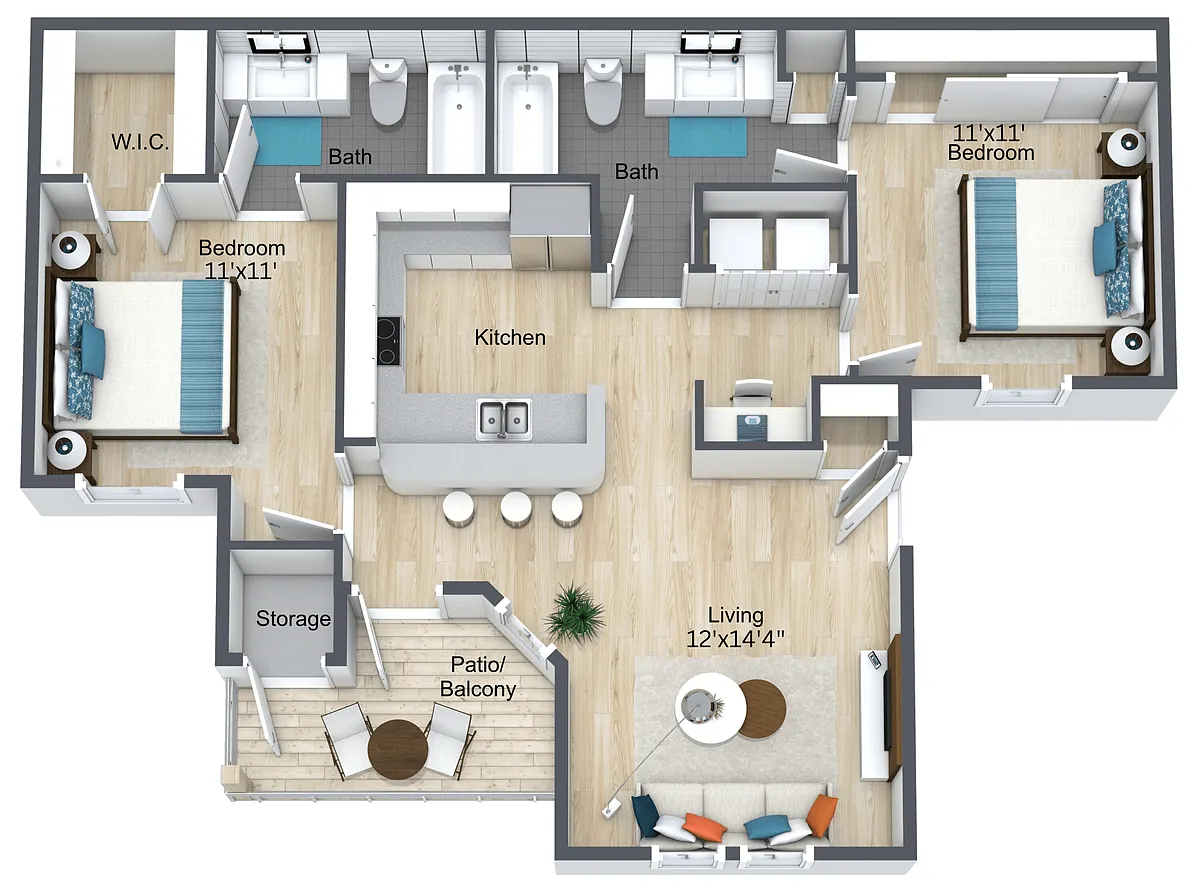Floor plan Whitney