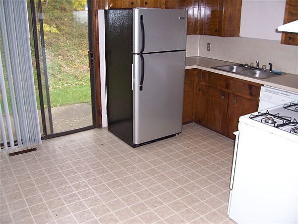 Kitchen with area for table