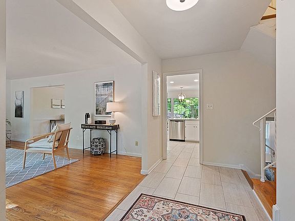 Foyer into living room