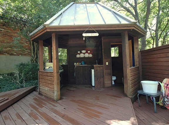 Cabana & bath