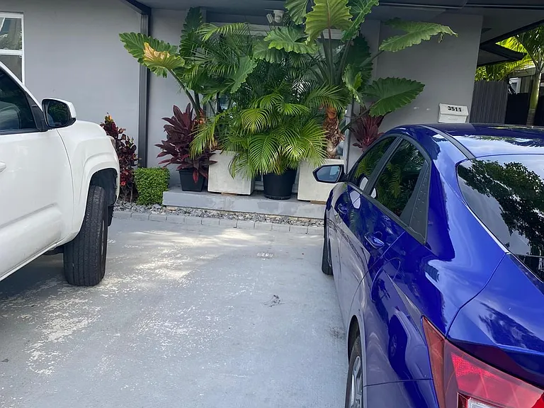 Free off-street parking.