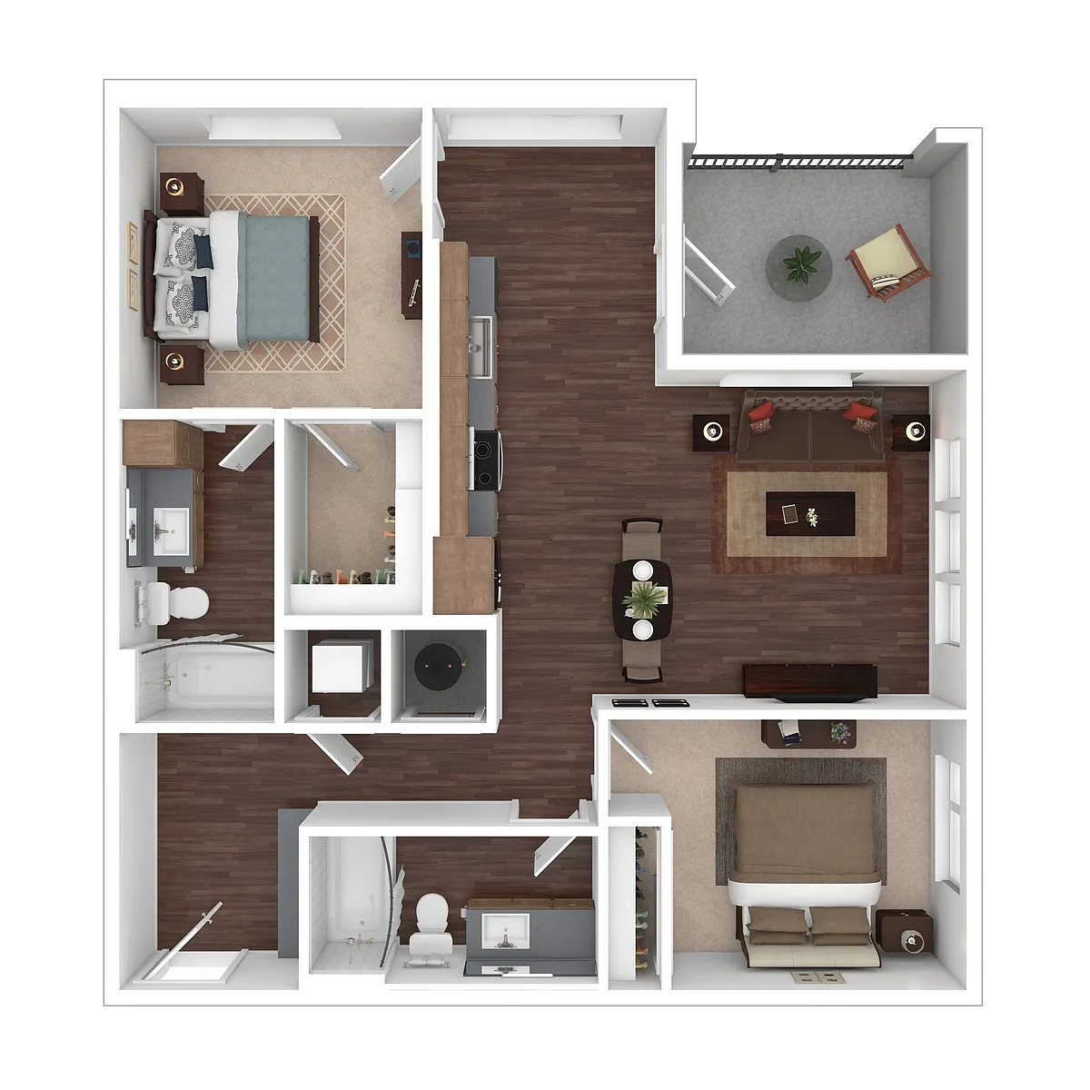 Floor plan B01 Affordable