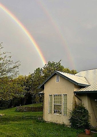 home front after rain