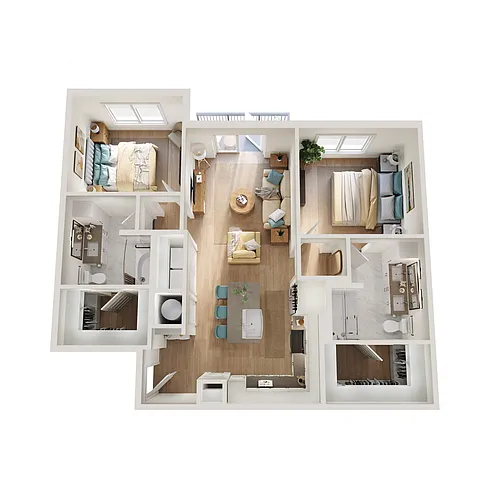 Floor plan B1