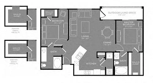 Floor plan B1