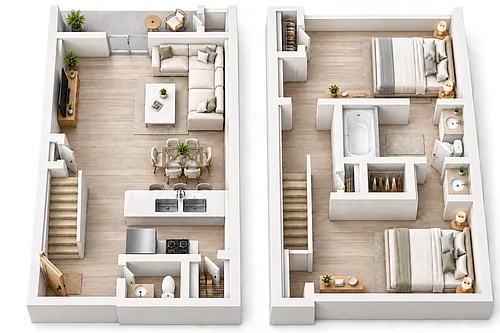 Floor plan The Brixton