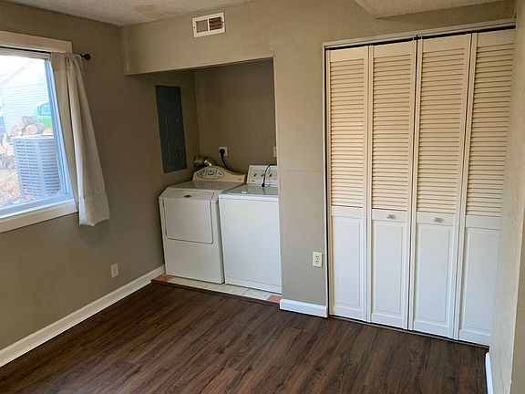 Dining and laundry room