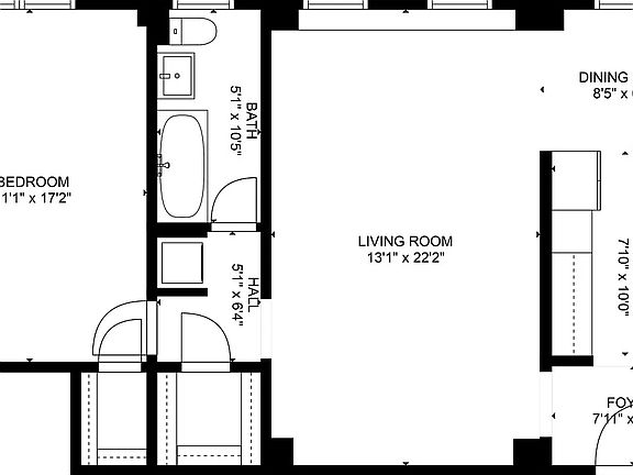 2nd image of 172 W 79th St #12B