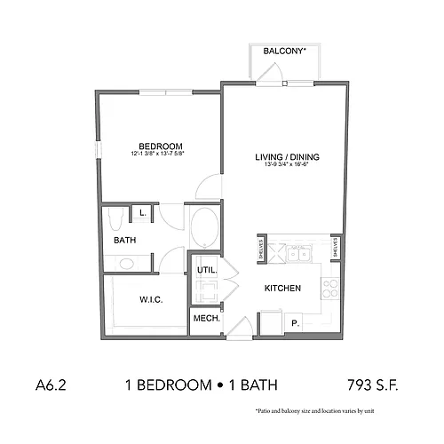 Floor plan A62