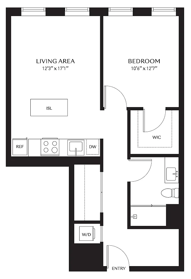 Floor plan A22