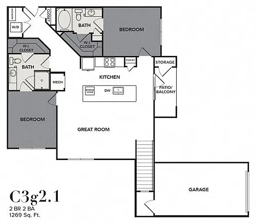 Floor plan C3g2.1