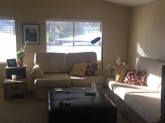 View living room from dining