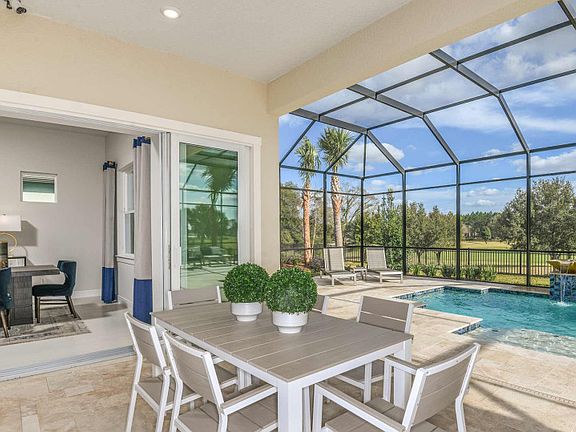 Covered Lanai for Outdoor Entertaining