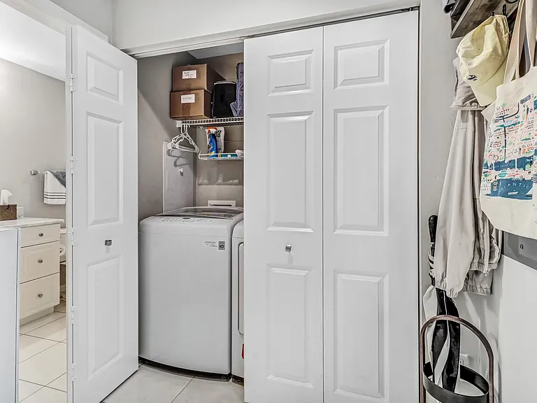 Laundry area