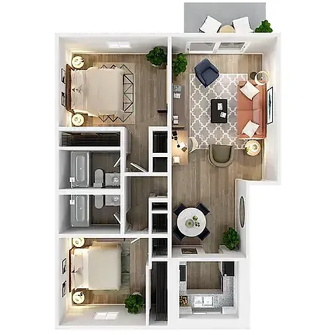 Floor plan B3R