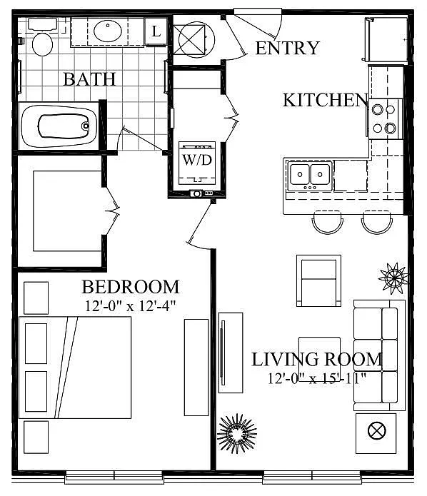 Floor plan B1