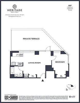 1st image of 470 Dean St APT 807
