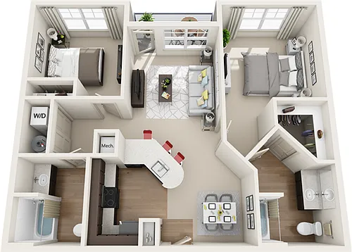 Floor plan North Hills