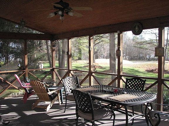 Porch w/Golf Course View