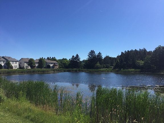 Small pond visible from back patio