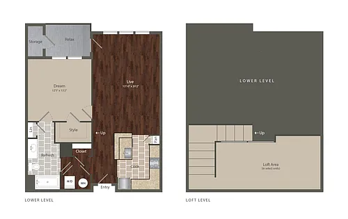 Floor plan AA2L