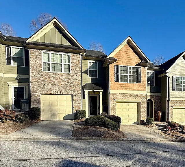 Exterior Front of Townhome