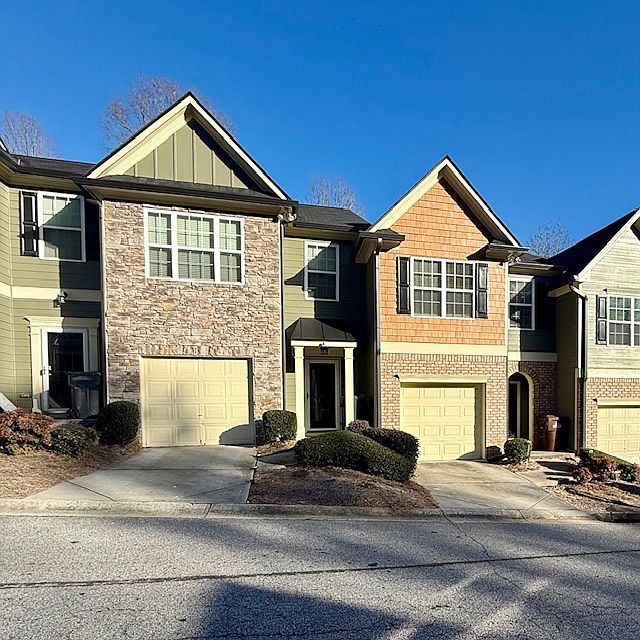 Exterior Front of Townhome