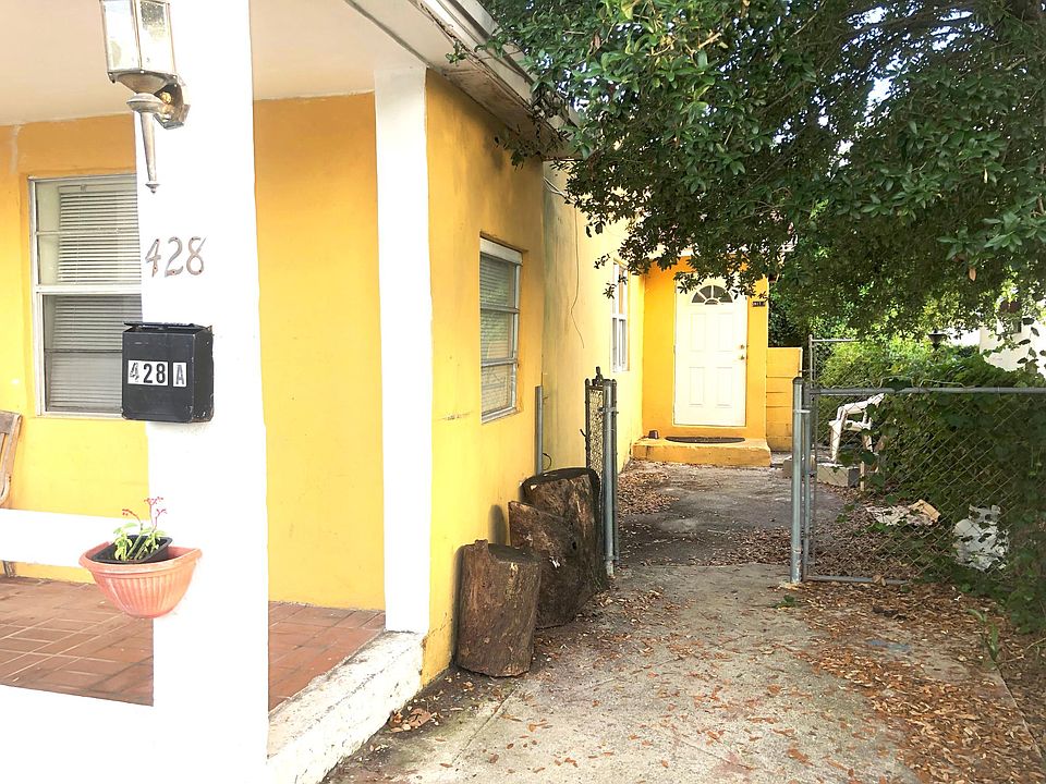 Entrance to unit B