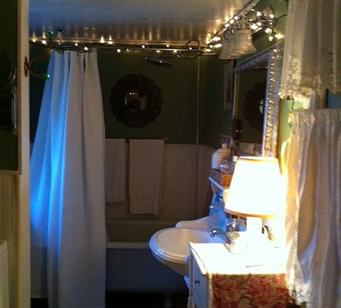 bath claw foot tub shower