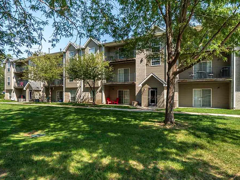 Enjoy the shade and open spaceEagle Run's tree-lined grounds offer a peaceful place to unwind right outside your door.