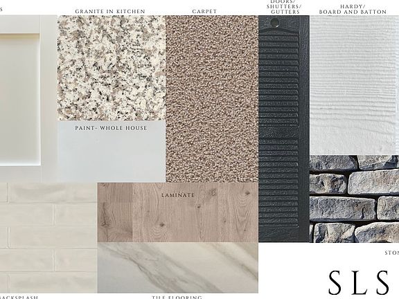 Color Selections for Salem Landing lot 182