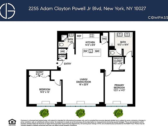 2nd image of 2257 Adam Clayton Powell Jr Blvd APT 2A