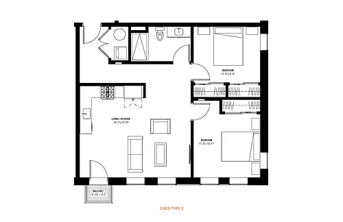 Floor plan C3