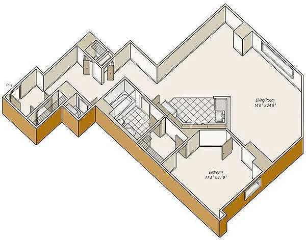 Floor plan A14 T
