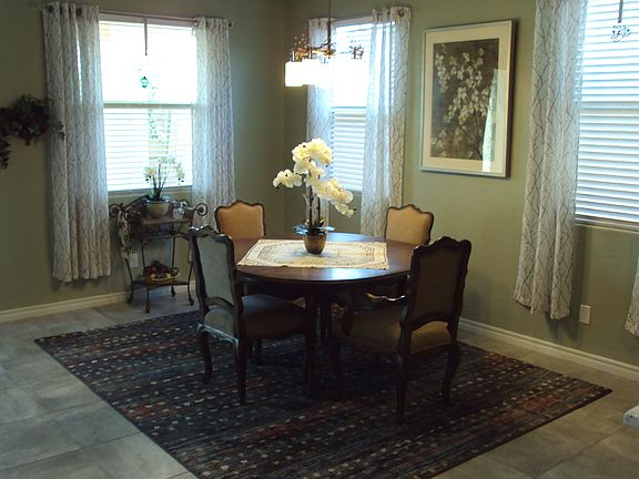 Generous Dining room