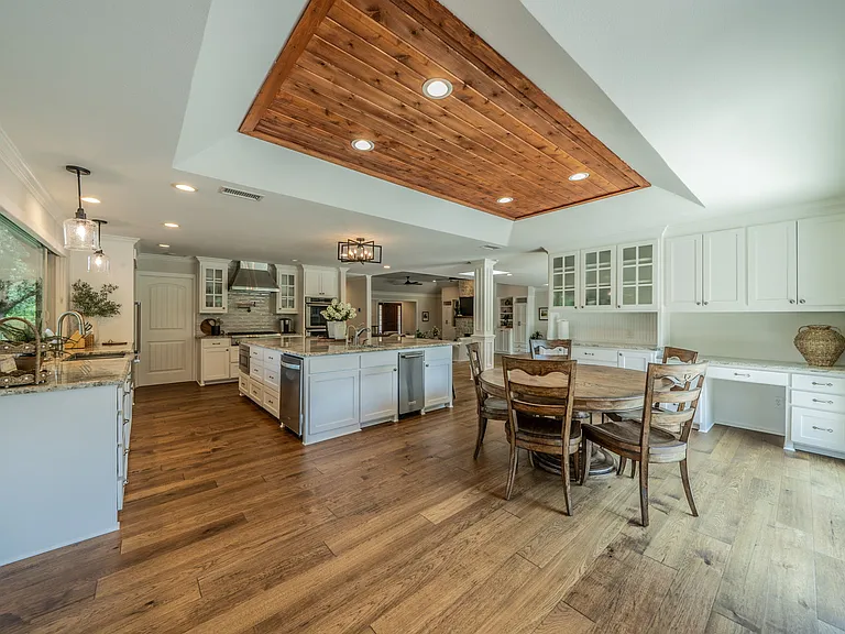 Gourmet Chef's Kitchen with Large Island, Granite Tops & Open Flow