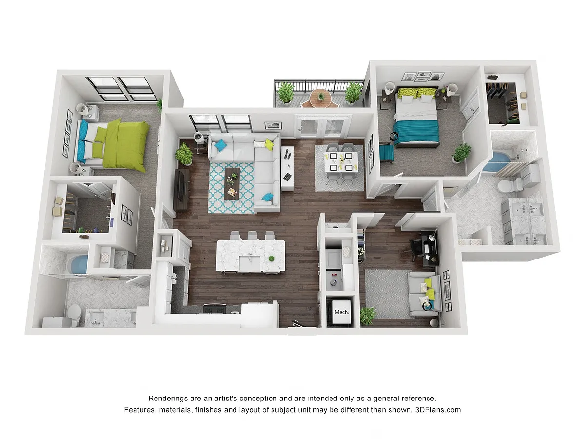 Floor plan Museum District