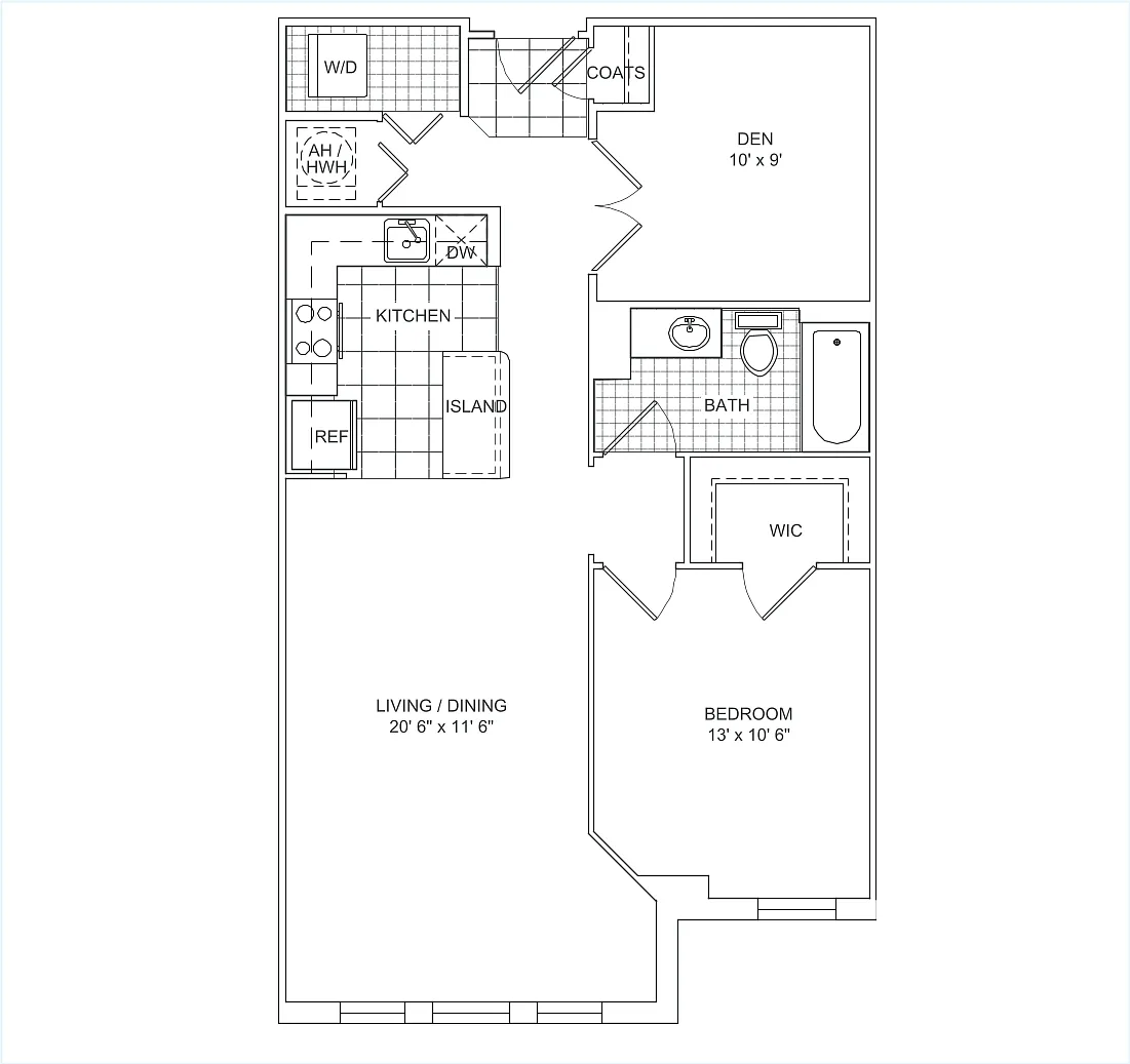 Floor plan Belmont V