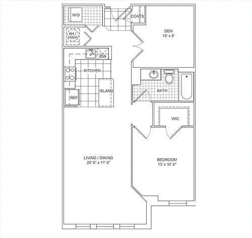 Floor plan Belmont V