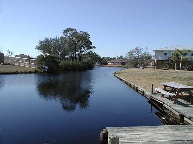 9 ac lake behind house