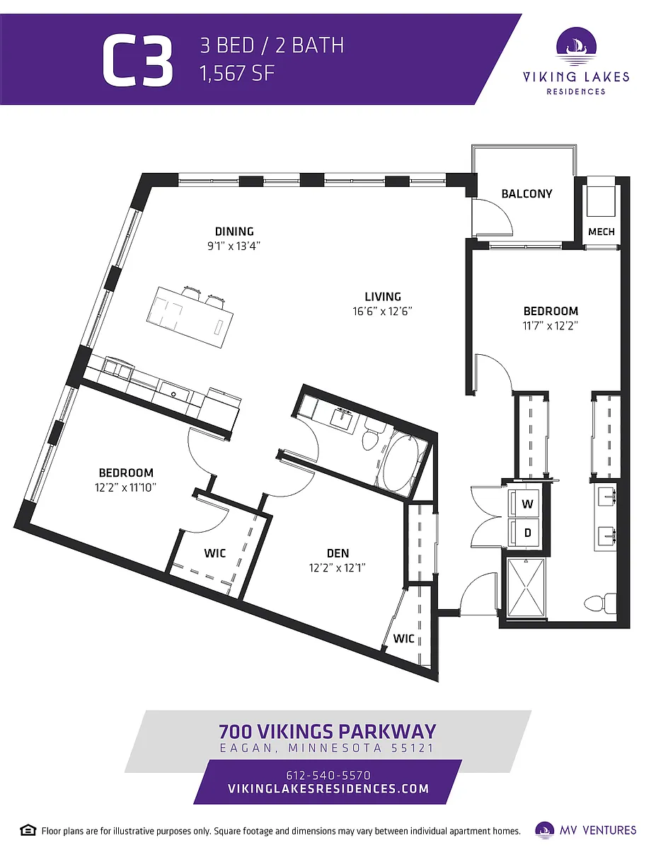 Floor plan $1.71/sq.ft. - C3