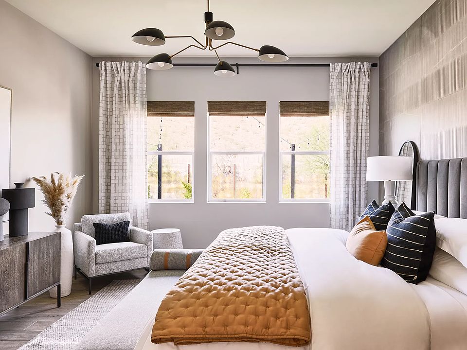 Plan 5014 Model Home Primary Bedroom