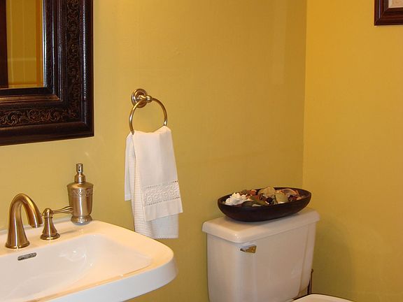 Large Guest Bath with Pedestal Sink